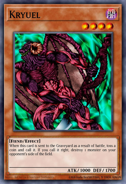 (209) YuGiOh TCG DB2: Dark Beginning 2 Single: Kryuel  Common