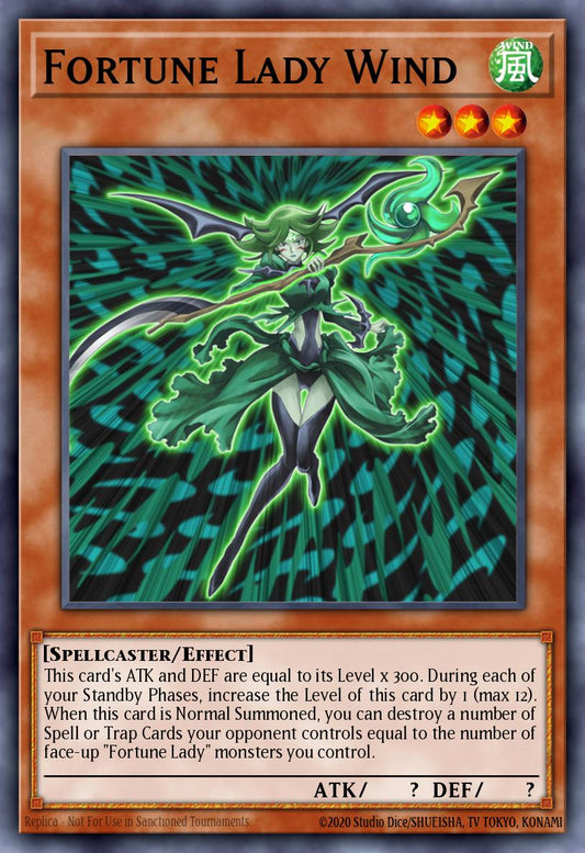 (009) YuGiOh TCG SOVR: Stardust Overdrive Single: Fortune Lady Wind  Rare