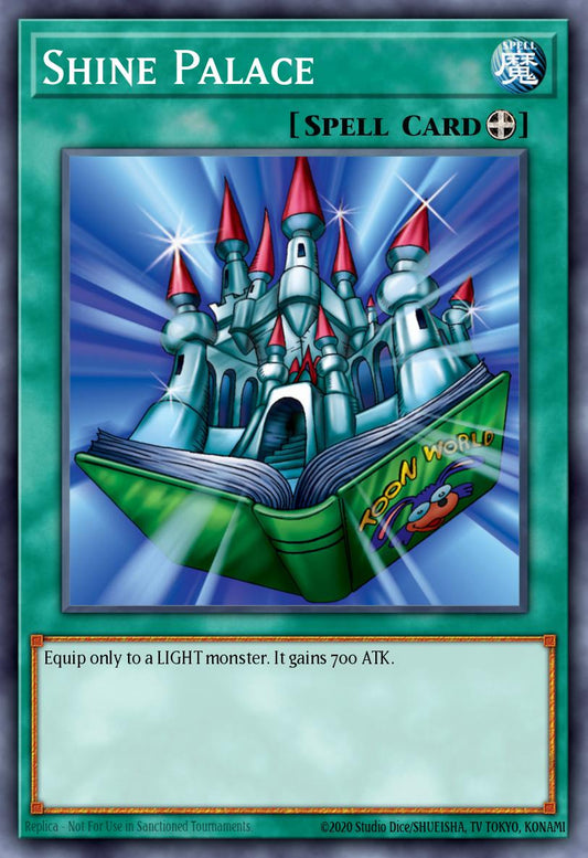 (091) YuGiOh TCG SOVR: Stardust Overdrive Single: Shine Palace  Rare