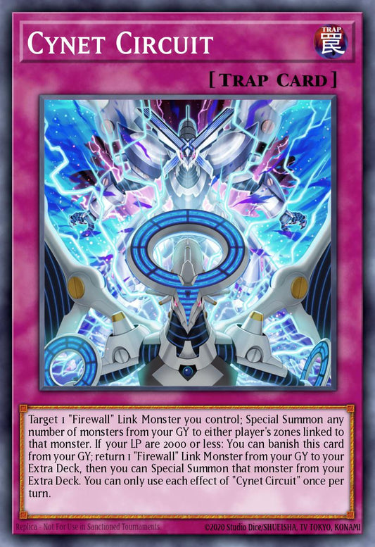 (349) YuGiOh TCG MP24: 25th Anniversary Tin: Dueling Mirrors Single: Cynet Circuit  Common