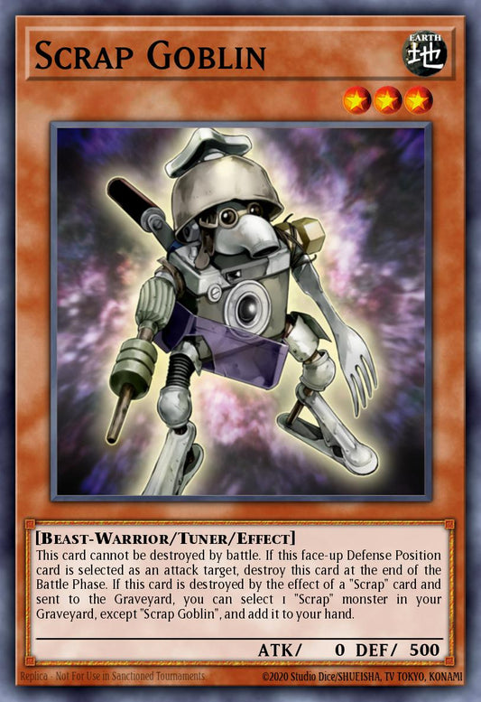 (059) YuGiOh TCG BLTR: Battles of Legend: Terminal Revenge Single: Scrap Goblin  Ultra Rare