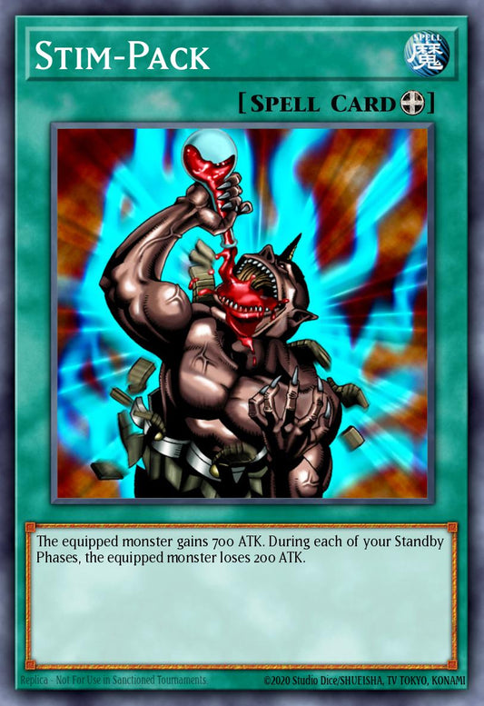 (067) YuGiOh TCG BPW2: Battle Pack 2: War of the Giants - Round 2 Single: Stim-Pack  Common