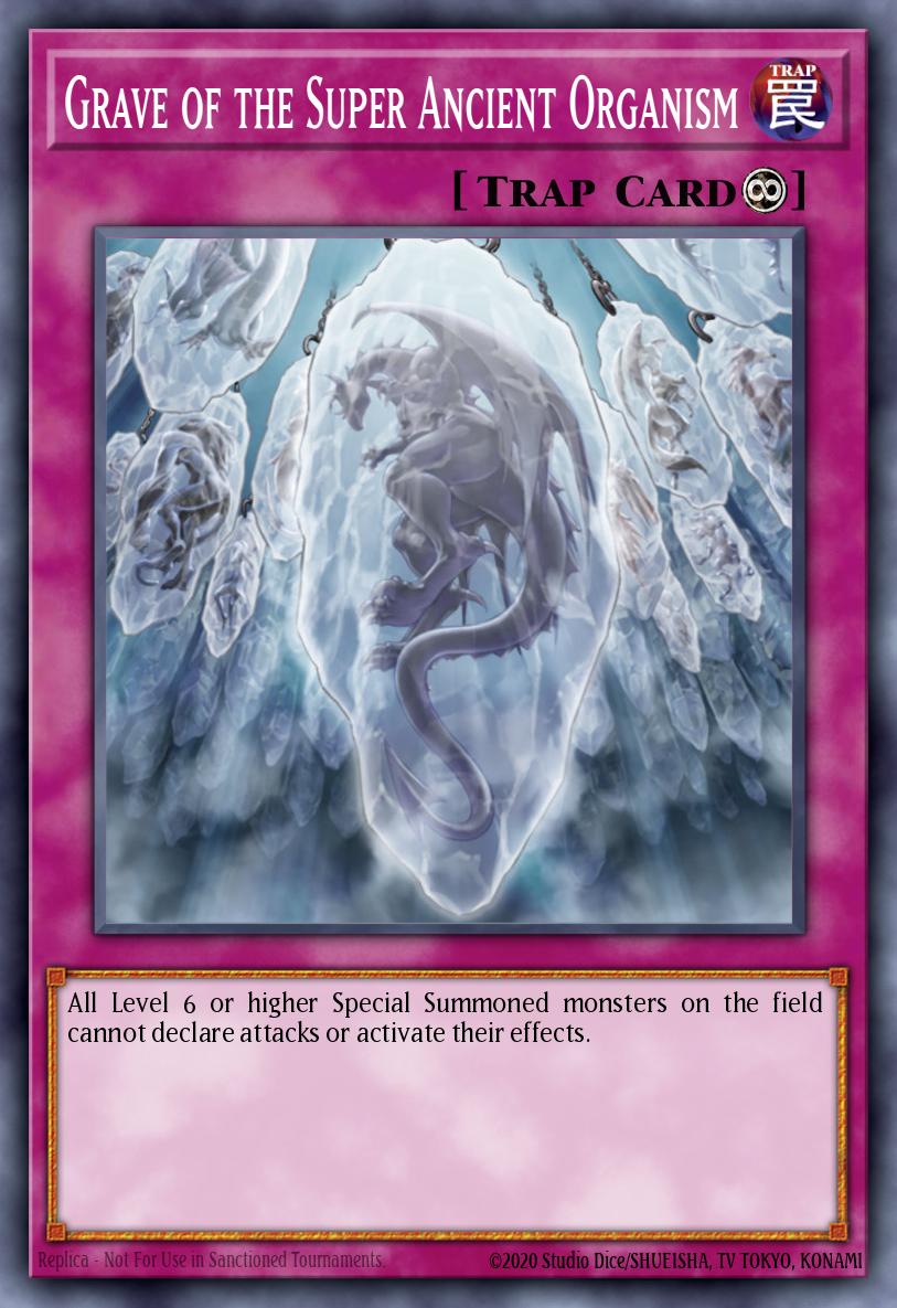 (077) YuGiOh TCG RA03: Quarter Century Bonanza Single: Grave of the Super Ancient Organism (V.2 - Ultra Rare)  Ultra Rare