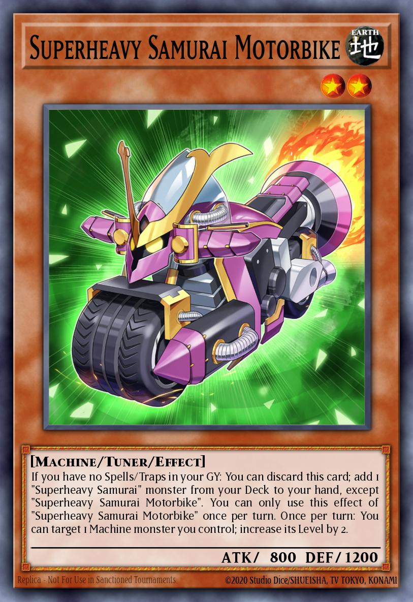 (186) YuGiOh TCG MP24: 25th Anniversary Tin: Dueling Mirrors Single: Superheavy Samurai Motorbike  Ultra Rare