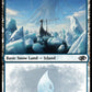 (833) Magic The Gathering Jumpstart 2022 Single: Snow-Covered Island Holo Land