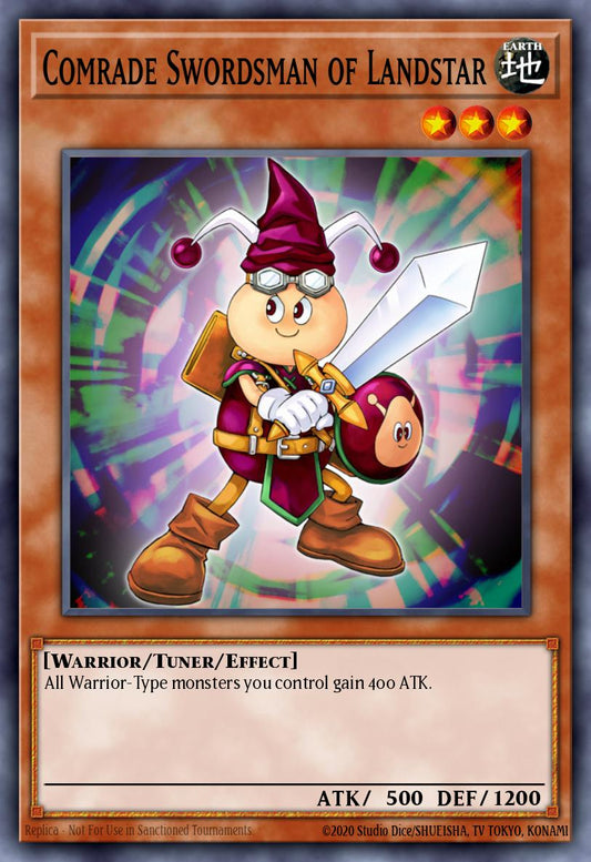 (048) YuGiOh TCG LCJW: Legendary Collection 4: Mega Pack Single: Comrade Swordsman of Landstar  Common