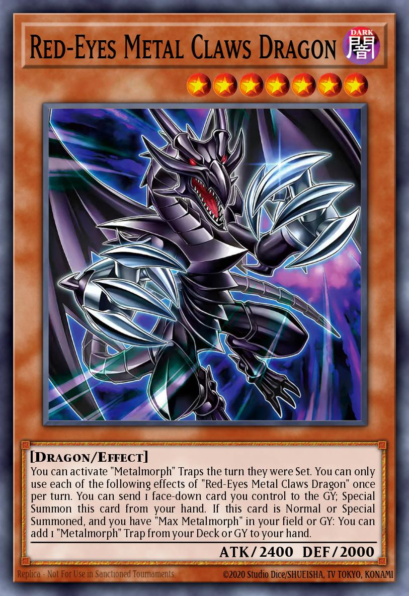 (025) YuGiOh TCG ALIN: Alliance Insight Single: Red-Eyes Metal Claws Dragon  Super Rare
