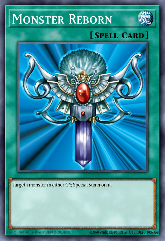 (045) YuGiOh TCG MAGO: Maximum Gold Single: Monster Reborn  Premium Gold Rare