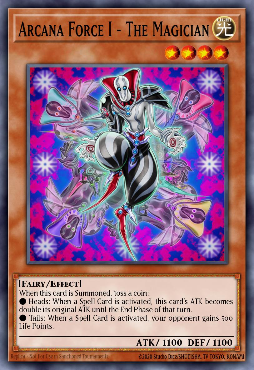 (009) YuGiOh TCG LODT: Light of Destruction Single: Arcana Force I - The Magician (V.1 - Common)  Common