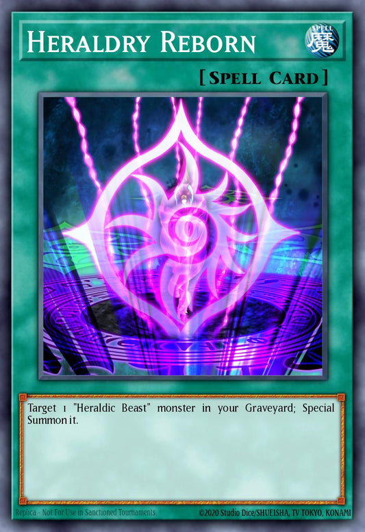 (162) YuGiOh TCG BLMM: Battles of Legend: Monster Mayhem Single: Heraldry Reborn  Ultra Rare