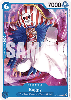 (049) One Piece TCG OP12: Legacy of the Master Single: Buggy (OP12-049)  Uncommon