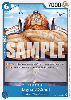 (050) One Piece TCG OP12: Legacy of the Master Single: Jaguar.D.Saul (OP12-050)  Uncommon