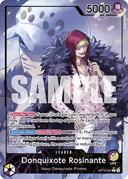 (061) One Piece TCG OP12: Legacy of the Master Single: Donquixote Rosinante (OP12-061) (V.2)  Alternate Art