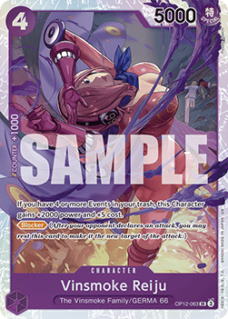 (063) One Piece TCG OP12: Legacy of the Master Single: Vinsmoke Reiju (OP12-063) (V.1)  Super Rare