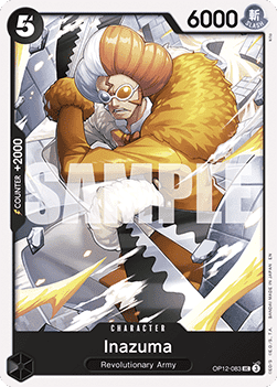 (083) One Piece TCG OP12: Legacy of the Master Single: Inazuma (OP12-083)  Uncommon