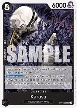 (085) One Piece TCG OP12: Legacy of the Master Single: Karasu (OP12-085)  Common
