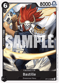 (088) One Piece TCG OP12: Legacy of the Master Single: Bastille (OP12-088)  Common