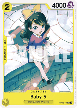 (111) One Piece TCG OP12: Legacy of the Master Single: Baby 5 (OP12-111)  Common