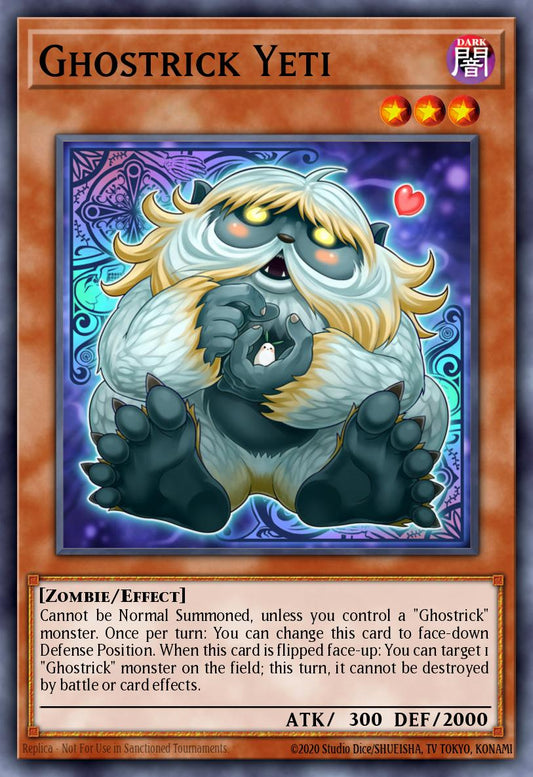 (239) YuGiOh TCG MP14: 2014 Mega-Tins Mega-Pack Single: Ghostrick Yeti  Common