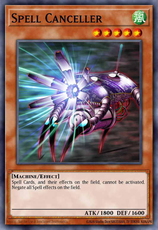 (020) YuGiOh TCG MFC: Magician's Force Single: Spell Canceller  Ultra Rare