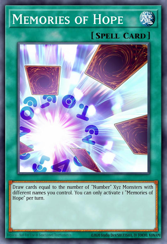 (100) YuGiOh TCG MP20: 2020 Tin of Lost Memories Mega Pack Single: Memories of Hope  Ultra Rare