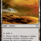 (233) Magic The Gathering The List Single: Desert  Uncommon