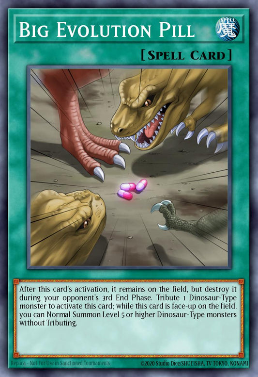 (161) YuGiOh TCG LCJW: Legendary Collection 4: Mega Pack Single: Big Evolution Pill  Common