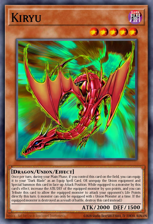 (009) YuGiOh TCG MFC: Magician's Force Single: Kiryu  Common