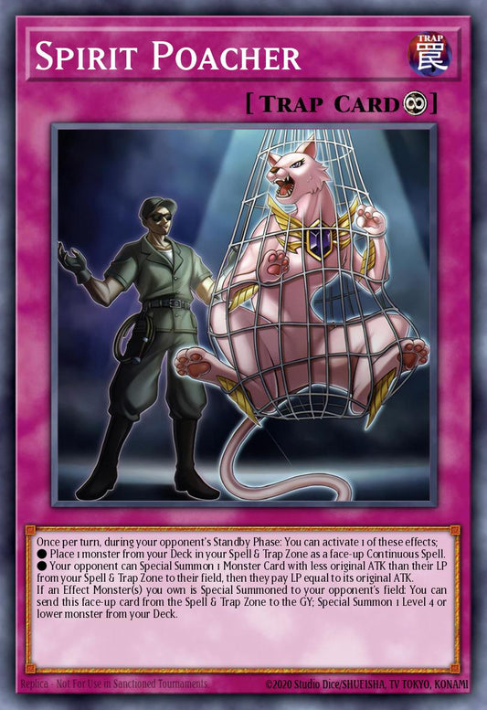 (DUAD080) YuGiOh TCG Duelist’s Advance Single: Spirit Poacher  Common
