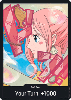 (000) One Piece TCG PRB02: The Best Vol.2 Single: DON!! (PRB02 - Shirahoshi) (V.2)  DON!!