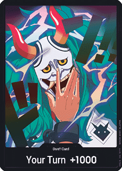 (000) One Piece TCG PRB02: The Best Vol.2 Single: DON!! (PRB02 - Yamato) (V.2)  DON!!