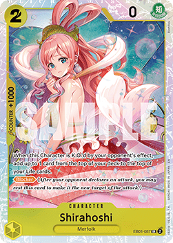 (EB01-057) One Piece TCG PRB02: The Best Vol.2 Single: Shirahoshi (EB01-057)  Super Rare