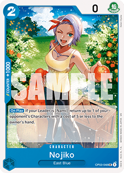 (OP03-048) One Piece TCG PRB02: The Best Vol.2 Single: Nojiko (OP03-048) (V.1)  Uncommon