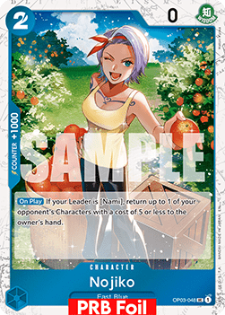 (OP03-048) One Piece TCG PRB02: The Best Vol.2 Single: Nojiko (OP03-048) (V.2)  Uncommon