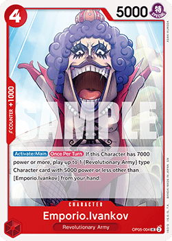 (OP05-004) One Piece TCG PRB02: The Best Vol.2 Single: Emporio.Ivankov (OP05-004) (V.1)  Uncommon