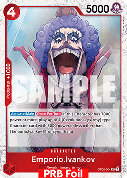 (OP05-004) One Piece TCG PRB02: The Best Vol.2 Single: Emporio.Ivankov (OP05-004) (V.2)  Uncommon
