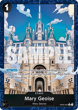 (OP05-097) One Piece TCG PRB02: The Best Vol.2 Single: Mary Geoise (OP05-097) (V.3)  Alternate Art