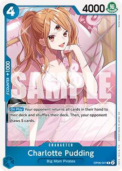 (OP06-047) One Piece TCG PRB02: The Best Vol.2 Single: Charlotte Pudding (OP06-047) (V.1)  Rare