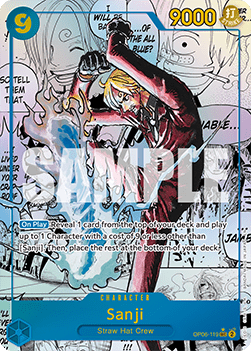 (OP06-119) One Piece TCG PRB02: The Best Vol.2 Single: Sanji (OP06-119) (V.2)  Manga Rare
