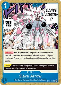 (OP07-056) One Piece TCG PRB02: The Best Vol.2 Single: Slave Arrow (OP07-056) (V.1)  Uncommon