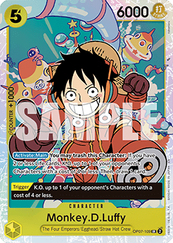 (OP07-109) One Piece TCG PRB02: The Best Vol.2 Single: Monkey.D.Luffy (OP07-109)  Super Rare