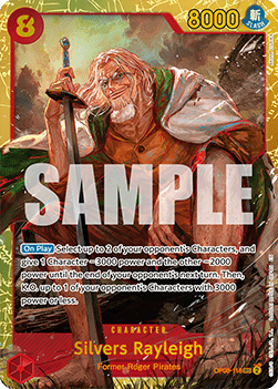 (OP08-118) One Piece TCG PRB02: The Best Vol.2 Single: Silvers Rayleigh (OP08-118)  Secret Rare