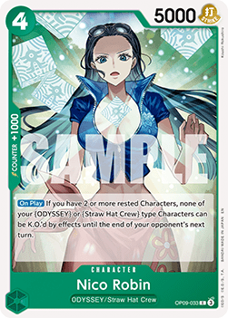 (OP09-033) One Piece TCG PRB02: The Best Vol.2 Single: Nico Robin (OP09-033) (V.1)  Common
