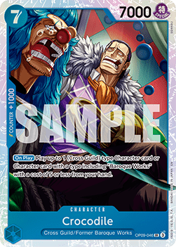 (OP09-046) One Piece TCG PRB02: The Best Vol.2 Single: Crocodile (OP09-046)  Super Rare