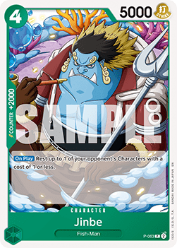(P-063) One Piece TCG PRB02: The Best Vol.2 Single: Jinbe (P-063) (V.1)  Promo