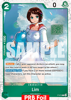 (P-079) One Piece TCG PRB02: The Best Vol.2 Single: Lim (P-079) (V.2)  Promo