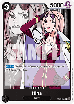 (ST06-008) One Piece TCG PRB02: The Best Vol.2 Single: Hina (ST06-008) (V.1)  Common