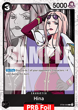 (ST06-008) One Piece TCG PRB02: The Best Vol.2 Single: Hina (ST06-008) (V.2)  Common