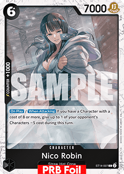 (ST14-007) One Piece TCG PRB02: The Best Vol.2 Single: Nico Robin (ST14-007) (V.2)  Common