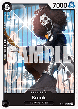 (ST14-010) One Piece TCG PRB02: The Best Vol.2 Single: Brook (ST14-010) (V.1)  Common